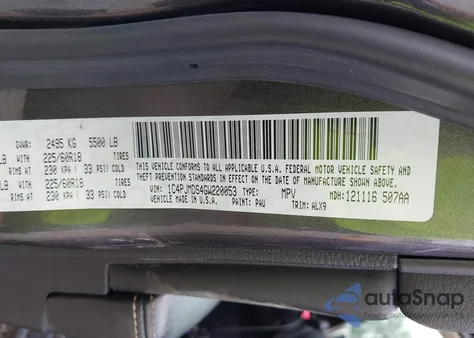 2016 Jeep Cherokee Limited из США, поврежденный, VIN 1C4PJMDS4GW220053